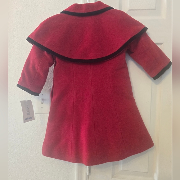 Londonfog Kids Red Coat 2T - Picture 8 of 8